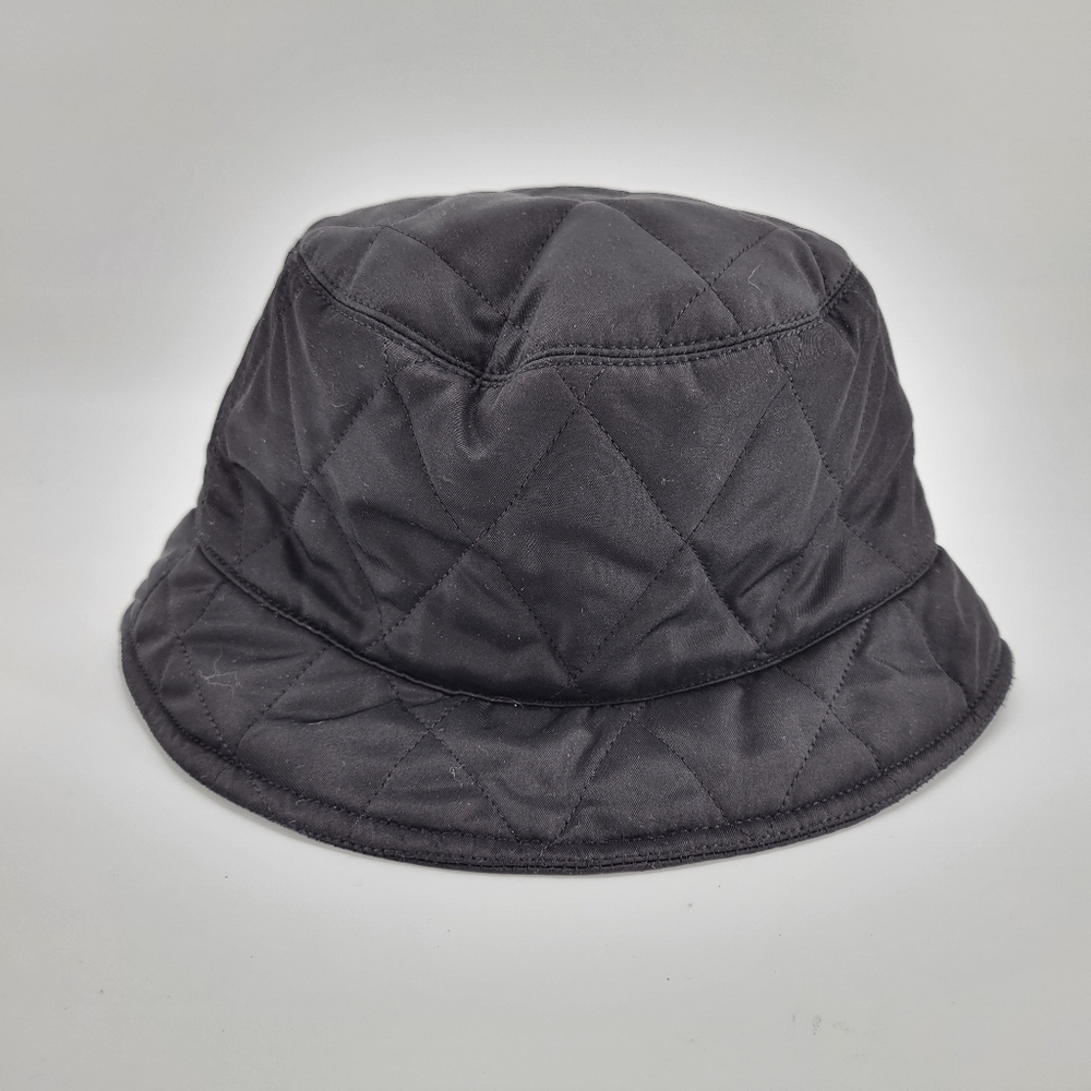 Burberry quilted bucket hat black S